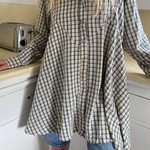 BDG Amika Long Sleeve Shirt Dress